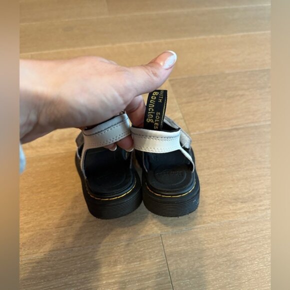 Dr. Martens Klaire Sandals – White – Youth Size 13 - Picture 4 of 7